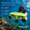 Підводний скутер Mankeel W7 Underwater Scooter – sea scooter, акваскутер для дайвінгу та плавання, 2 двигуни загальною потужністю 600 Вт, швидкість до 1.8 м/с, глибина занурення до 50 м, салатовий